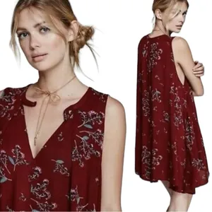 Free People Tree Swing Tunic Sleeveless Dress Size Medium thumbnail 2