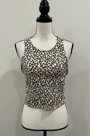 Gaze Animal Print Tank thumbnail 1