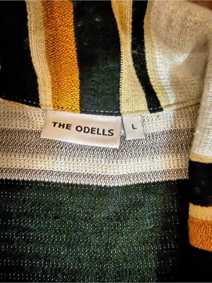 Anthropology The Odells Striped Longline Jacket in White & Black Large thumbnail 5