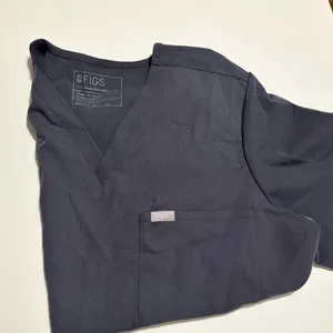 FIGS Women’s One-Pocket Scrub Top – Charcoal – Size XL thumbnail 2