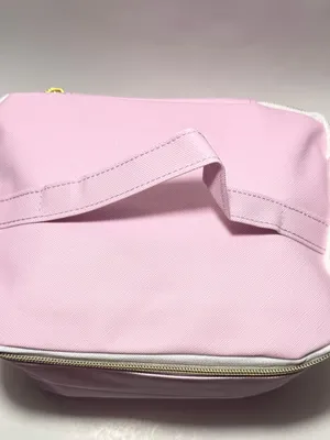 Sassy + Chic Large Pink Makeup Bag Travel Toiletry Organizer Case NWT 8x6x5 in thumbnail 2