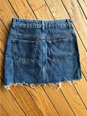 Topshop Denim Mini Skirt thumbnail 6