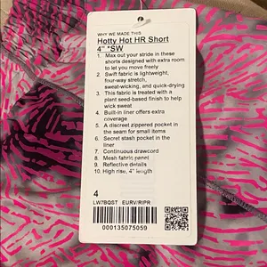 Lululemon SeaWheeze Hotty Hot High-Rise Lined Short 4" thumbnail 7