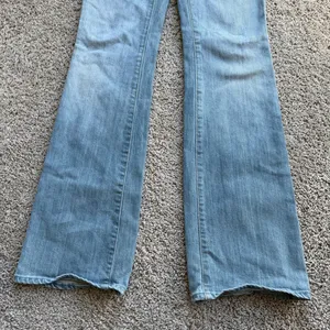 Citizens Of Humanity Light Wash Flare Jeans Size 28 Embroidered Details Flaws thumbnail 5