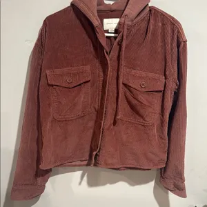 American Eagle Outfitters Corduroy Jacket in Rust thumbnail 4