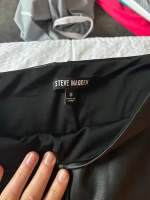 Steve Madden Leather Pants thumbnail 3