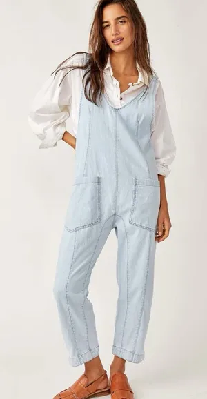 WE THE FREE High Roller Denim‎ Overalls thumbnail 1