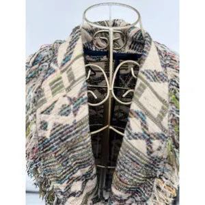 Zara Basic Outerwear Fringe Cardigan Southwestern Size XS-S thumbnail 10