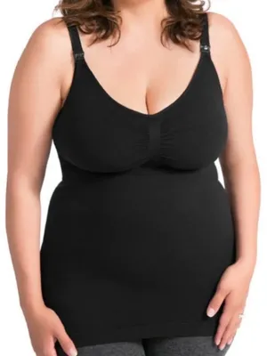 Kindred Bravely Simply Sublime® Maternity & Nursing Tank Black thumbnail 1