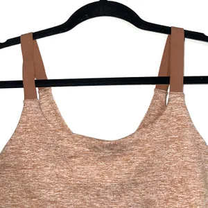 Aerie Offline The Hugger Recharge Least Support Unlined Brown Sports Bra thumbnail 2