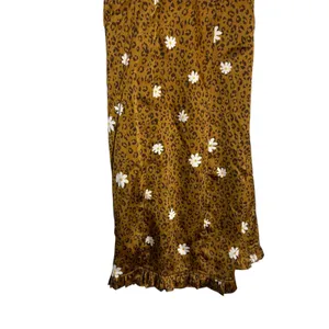For Love & Lemons Revolve Tawney Cheetah Floral Animal Print Satin Mini Dress M thumbnail 6