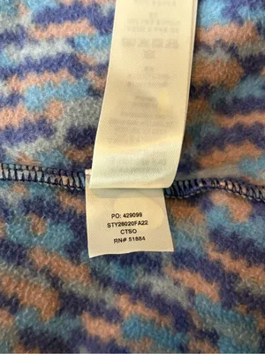 Patagonia quarter zip micro D snap-t pullover hiking winter long sleeve sz large thumbnail 12