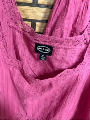 Scoop rose pink tank and skirt set size L/Xl thumbnail 4