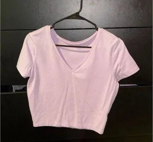 Wild Fable Pink Purple Cropped Top thumbnail 1