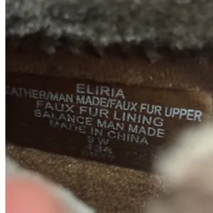 Easy Spirit Womens Brown Suede Faux‎ Fur Trim Ankle Boots Side Zip Size 9.5 Wide thumbnail 7