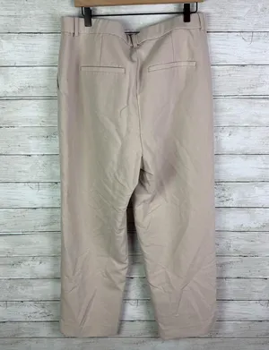 Abercrombie & Fitch Tan High Waisted Trouser Size 33/16R thumbnail 4
