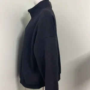 ANRABESS Half Zip Black Sweatshirt thumbnail 5