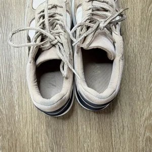 Zara Chunky Platform Sneakers Leopard Accent Beige Lace Up Women's EU 40 US 9 thumbnail 7