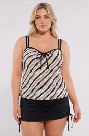 VINTAGE Y2K MERONA Tankini Top thumbnail 1