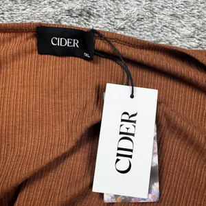 NWT Cider Open Back Dress Women's 1XL Brown thumbnail 4