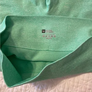 Amazon mint green biker shorts thumbnail 5