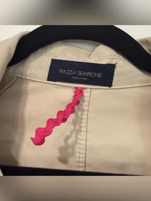 Piazza Sempione Beige Belted Trench Coat 6 thumbnail 3