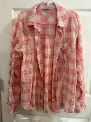 BKE Plaid Button-Down Shirt Size L thumbnail 1