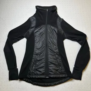Lululemon Women’s Run Gust Buster Jacket Black Full Zip Athletic thumbnail 1
