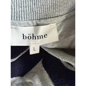 Bohme Lucky Number‎ Sweatshirt Gray Women's Size Large thumbnail 9