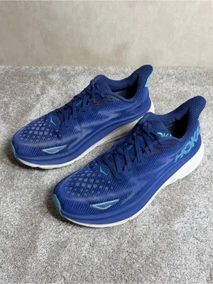 Hoka One One Women’s Clifton 9 Sneaker Shoes Running in Evening Sky Blue 10B thumbnail 3