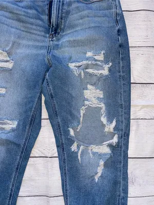 American Eagle Curvy Mom Jeans thumbnail 2