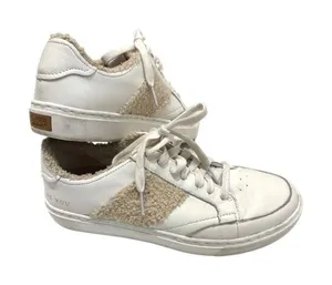 Dr. Scholl's All in Chill 8.5 leather faux shearling trim casual sneaker 3073 thumbnail 1