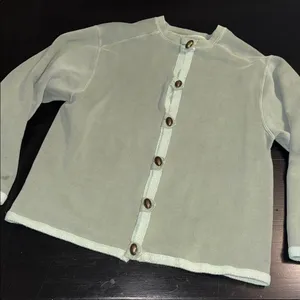 Authentic‎ pigment brand cardigan sweatshirt thumbnail 1