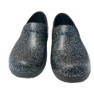 Crocs Women's Neria Pro II Graphic Clogs Black Speckled Size 7 thumbnail 2