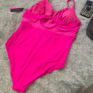 Tempt Me Women One Piece Bathing Suits Tummy Control Swimsuits Cutout Mesh Front Cross Swimwear thumbnail 8