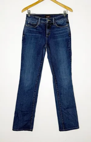 NYDJ Marilyn Straight Jeans Women’s Size 4 Medium Wash Stretch Denim thumbnail 1
