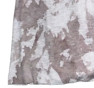 Anthropologie Tina + Jo Sleeveless Bleach Dye Twist Tunic Mini Dress thumbnail 7