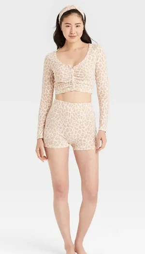 Lounge Colsie 3 piece pajama/ set thumbnail 1