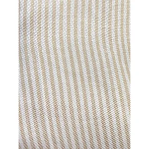 Ann Taylor The‎ Seamed Straight Crop Pant Beige Stripe Sz 14 High Rise Office thumbnail 5