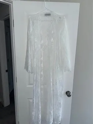 Bridal Robe White thumbnail 2