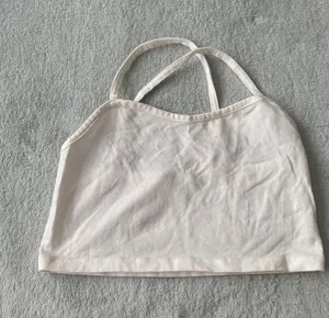 Brandy Melville White Cropped Tank thumbnail 6