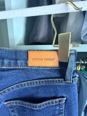 Cotton Citizen High-Rise Bootcut Jeans - Dark Blue thumbnail 5