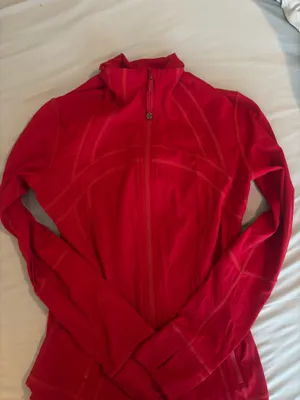Red Lululemon Define Jacket thumbnail 2