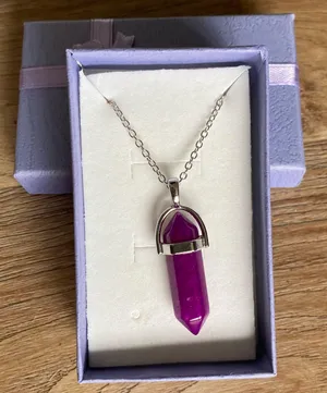 Chakra Crystal Necklace thumbnail 1