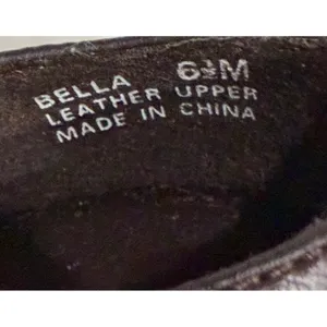 Sbicca Mary Jane Buckle Strap Shoes‎ 6.5 Brown Pebbled Leather Comfort Cottage thumbnail 11