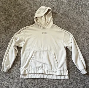 Puma Off-White Pullover Hoodie thumbnail 1
