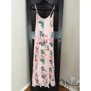 Somedays Lovin Golden Fields Pink Floral Maxi Dress Size M thumbnail 5