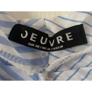 Women's Dress, Size M, Oeuvre blue/white stripe, $27, B52 thumbnail 2
