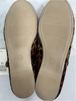 Womans New In Box A New Day Tamsin Leopard Print Mary Jane Flats 8.5 thumbnail 5