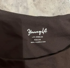 Youngla Top Short Sleeve Brown Size M thumbnail 3